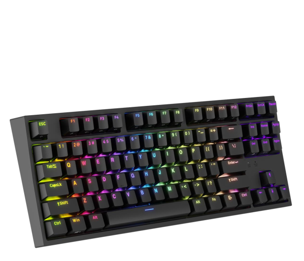 Genesis Thor 404 TKL Kailh Brown RGB czarna - 1189674 - zdjęcie 3